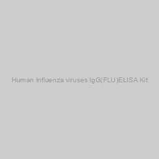 Image of Human Influenza viruses IgG(FLU)ELISA Kit
